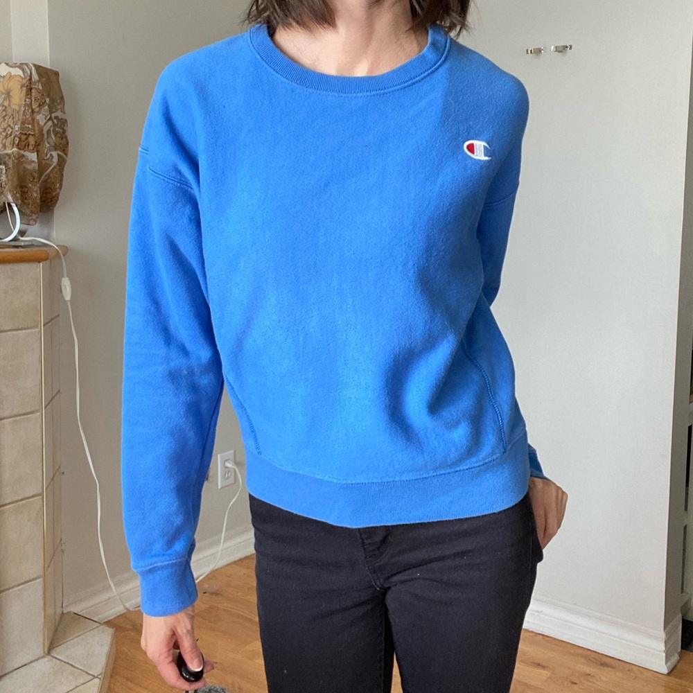 Retro Champion Crew Neck Sweatshirt - Picture 8 of 13